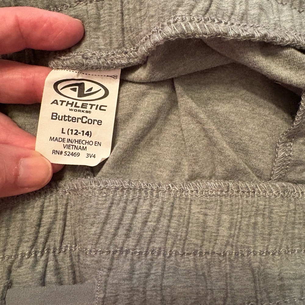 Athletic Works Gray Women's Athletic Shorts - Picture 5 of 5